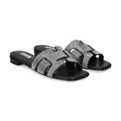 BIBI LOU Sandalias planas de Mujer 760Z00VK PLATA