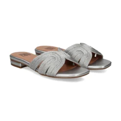 BIBI LOU Sandalias planas de Mujer 875Z94HG PLATA