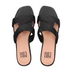 BIBI LOU Sandalias planas de Mujer 849Z94HG NEGRO