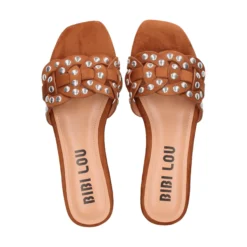 BIBI LOU Sandalias planas de Mujer 868Z83HG CUERO