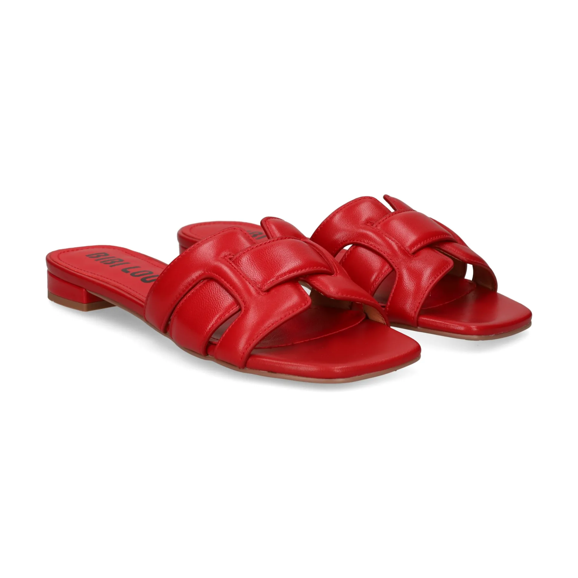 BIBI LOU Sandalias planas de Mujer 760Z10VK ROJO