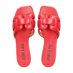 BIBI LOU Sandalias planas de Mujer 760Z10VK ROJO