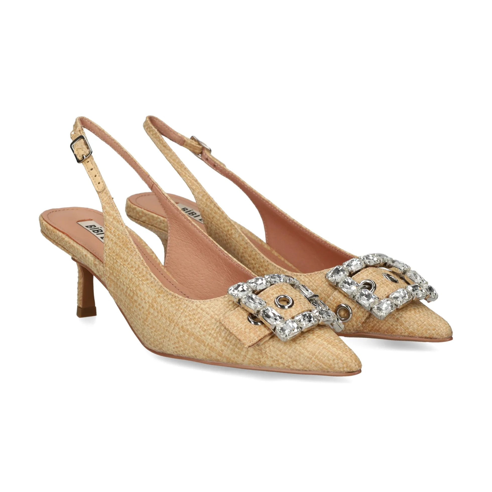 BIBI LOU Zapatos de tacón medio de Mujer 535Z69VK NATURAL