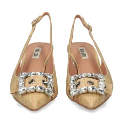 BIBI LOU Zapatos de tacón medio de Mujer 535Z69VK NATURAL