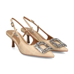 BIBI LOU Zapatos de tacón medio de Mujer 509Z69VK NATURAL