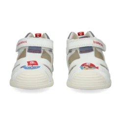 BIOMECANICS Sandalias y chanclas de niño 252118-B050 BLANCO