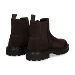 BOSS Botines de Hombre Julyo_Cheb_sde 202 Dark Brown