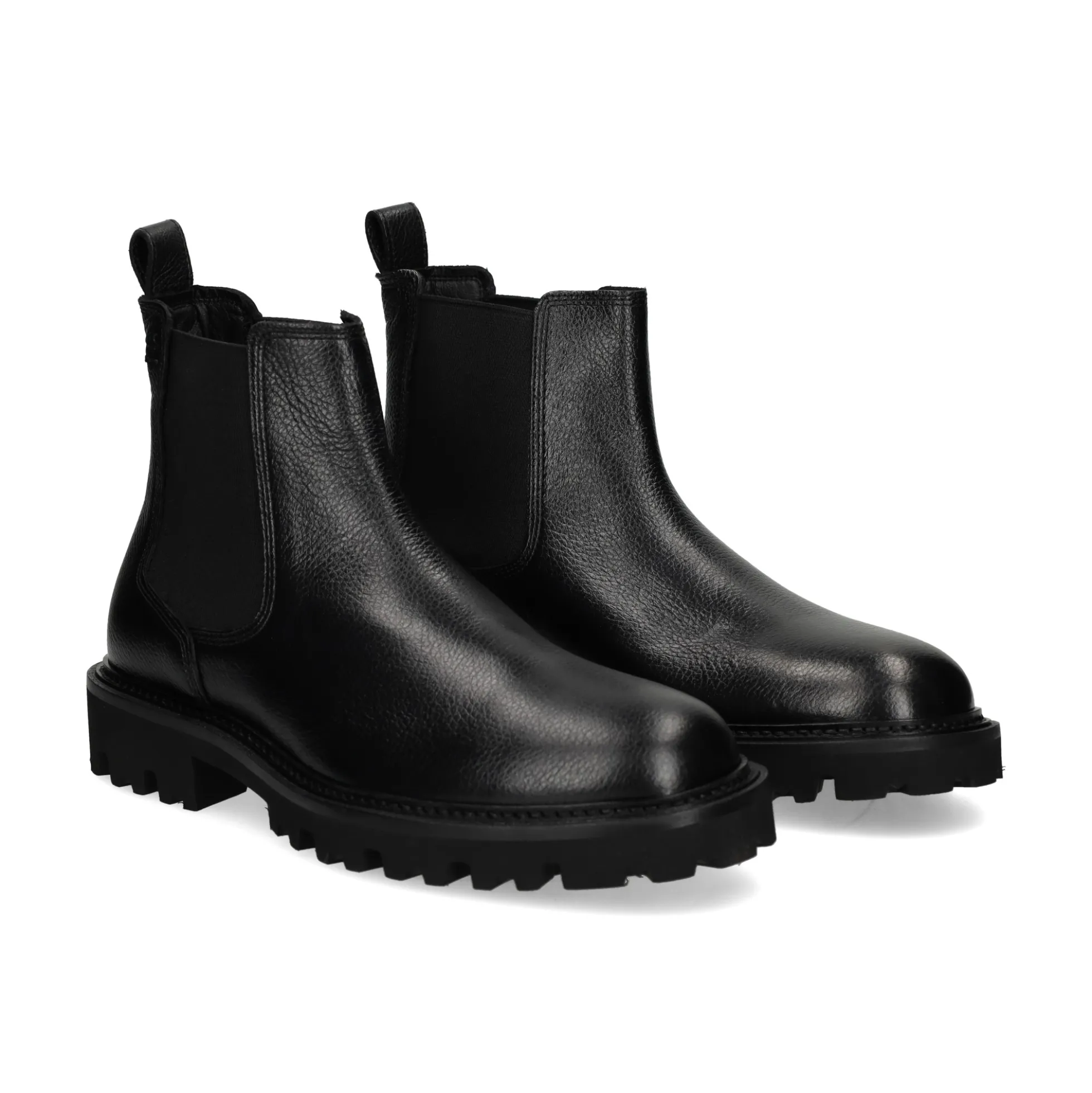 BOSS Botines de Hombre Julyo_Cheb_gr 001 NEGRO