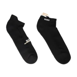 BOSS Calcetines 2P AS Iconic Loop CC 102765 001 NEGRO
