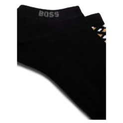 BOSS Calcetines 2P AS Monogram CC 001 NEGRO
