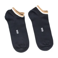 BOSS Calcetines 2P AS Stripe Col 401 DARK BLUE