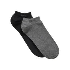 BOSS Calcetines 2P AS Uni Colors 033 Medium Grey