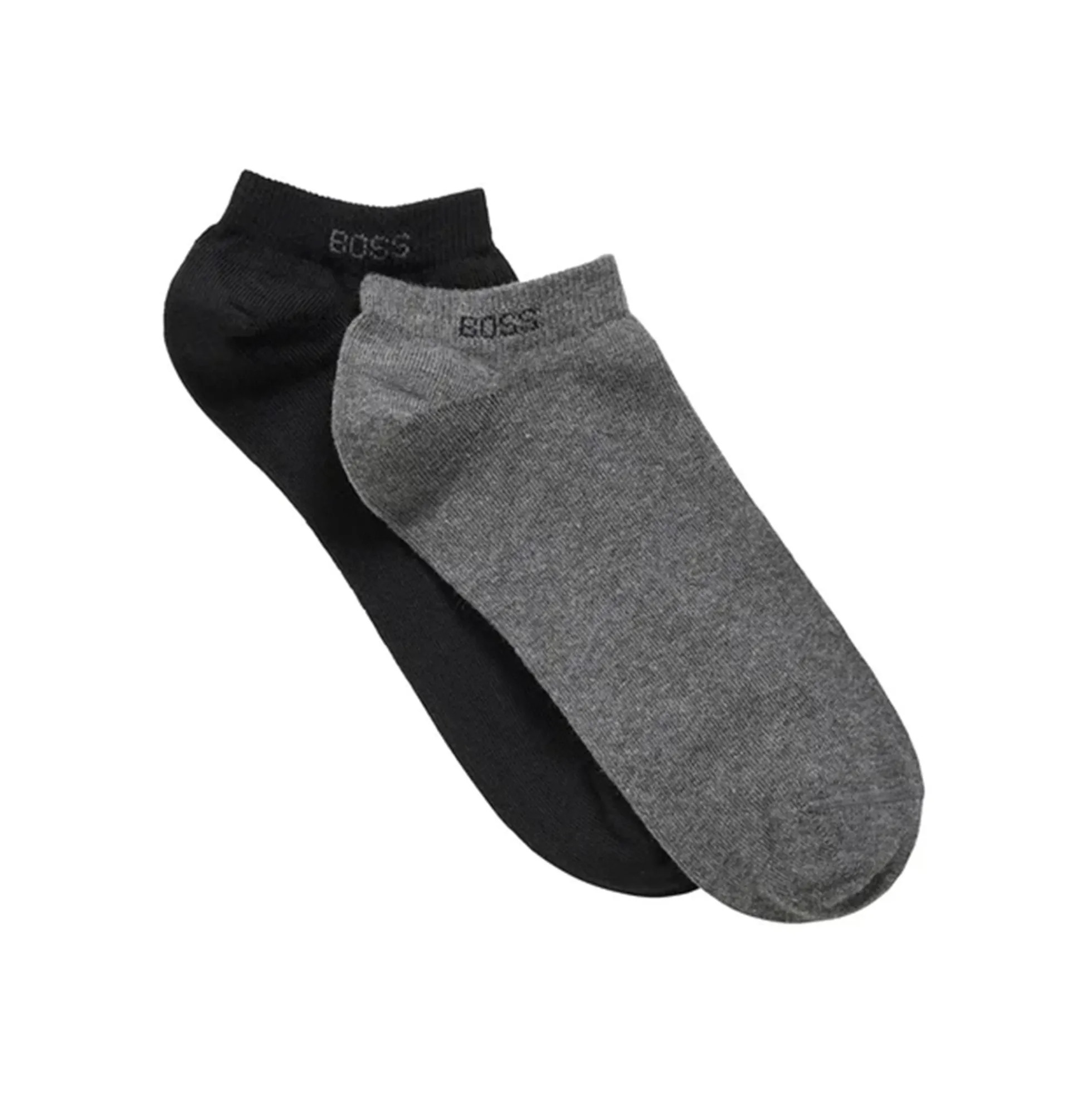 BOSS Calcetines 2P AS Uni Colors 033 Medium Grey