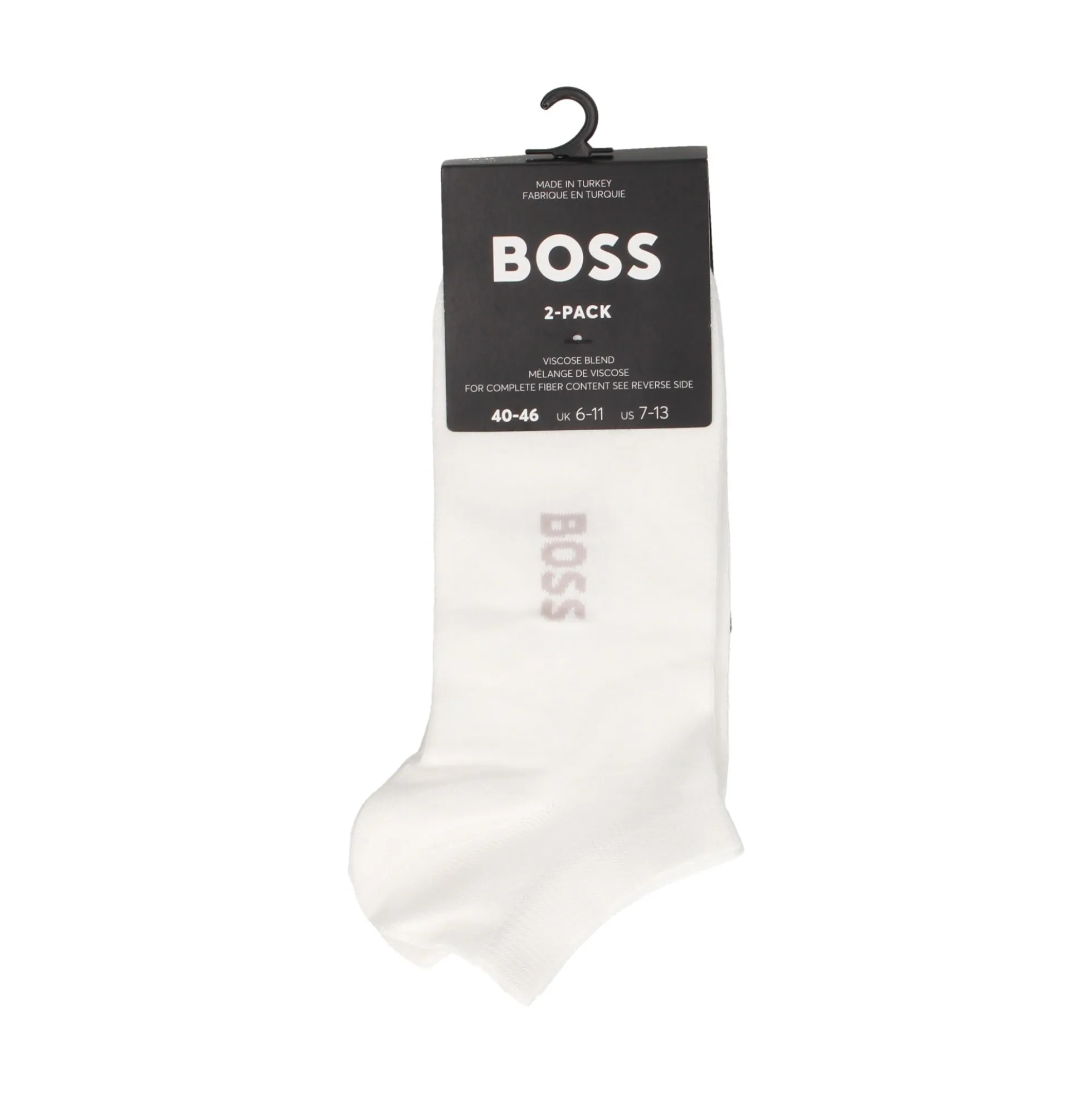 BOSS Calcetines 2P AS VI Bamboo 100 BLANCO