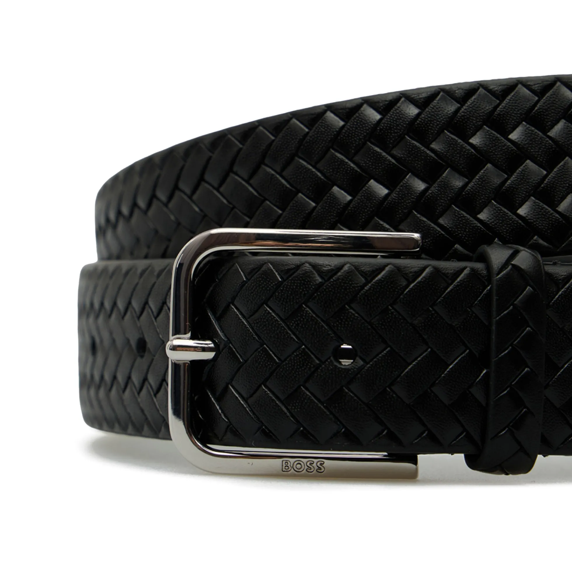 BOSS Cinturones Madison-B1_WnPr_Sz35 102261 001 NEGRO