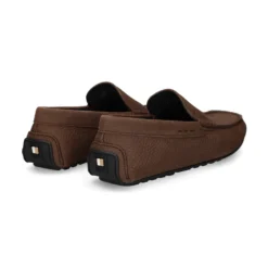 BOSS Mocasines de Hombre Noel_Mocc_tbnu 205 DARK BROWN