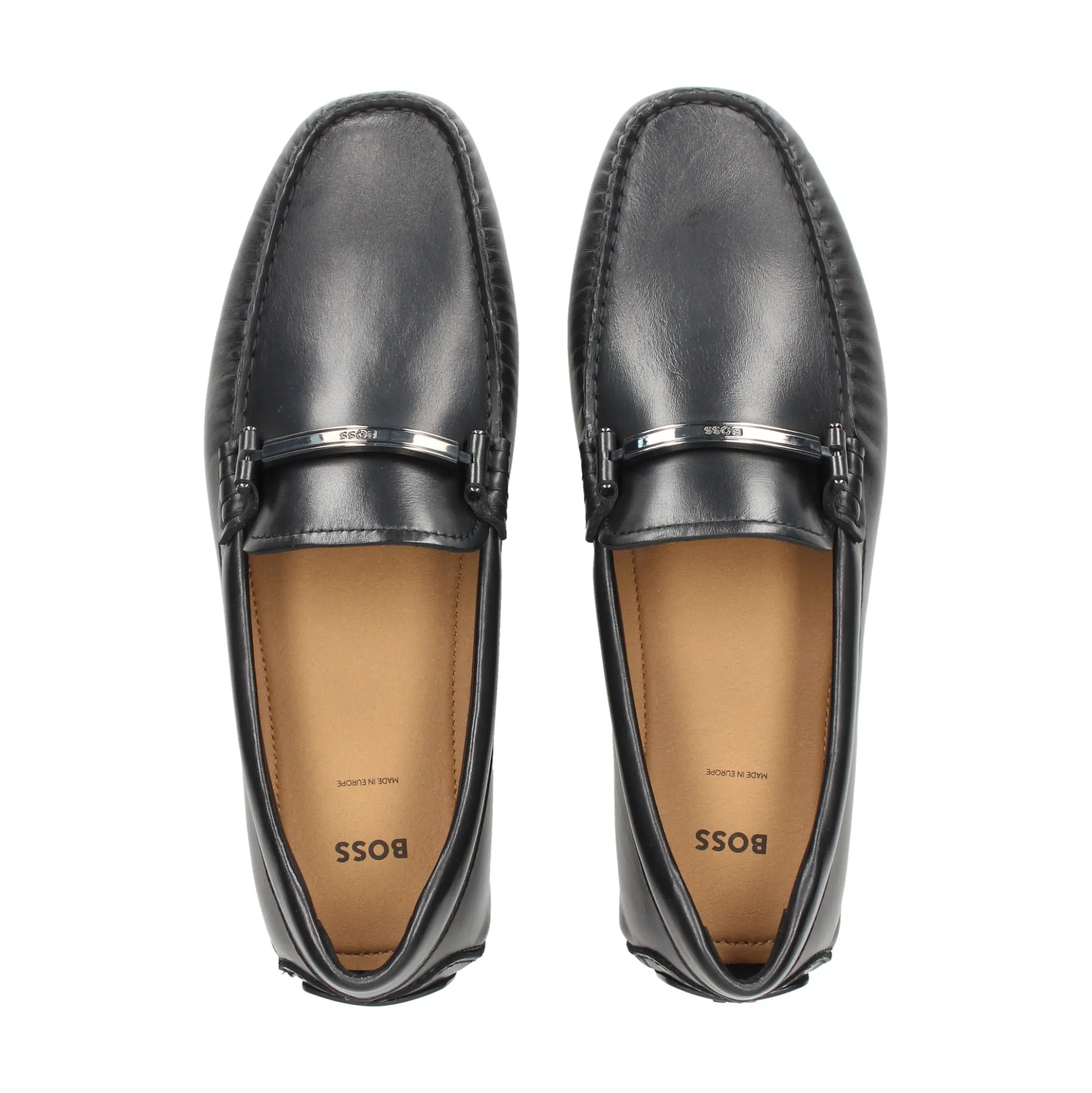 BOSS Mocasines de Hombre Noel_Mocc_ltfhw 001 NEGRO