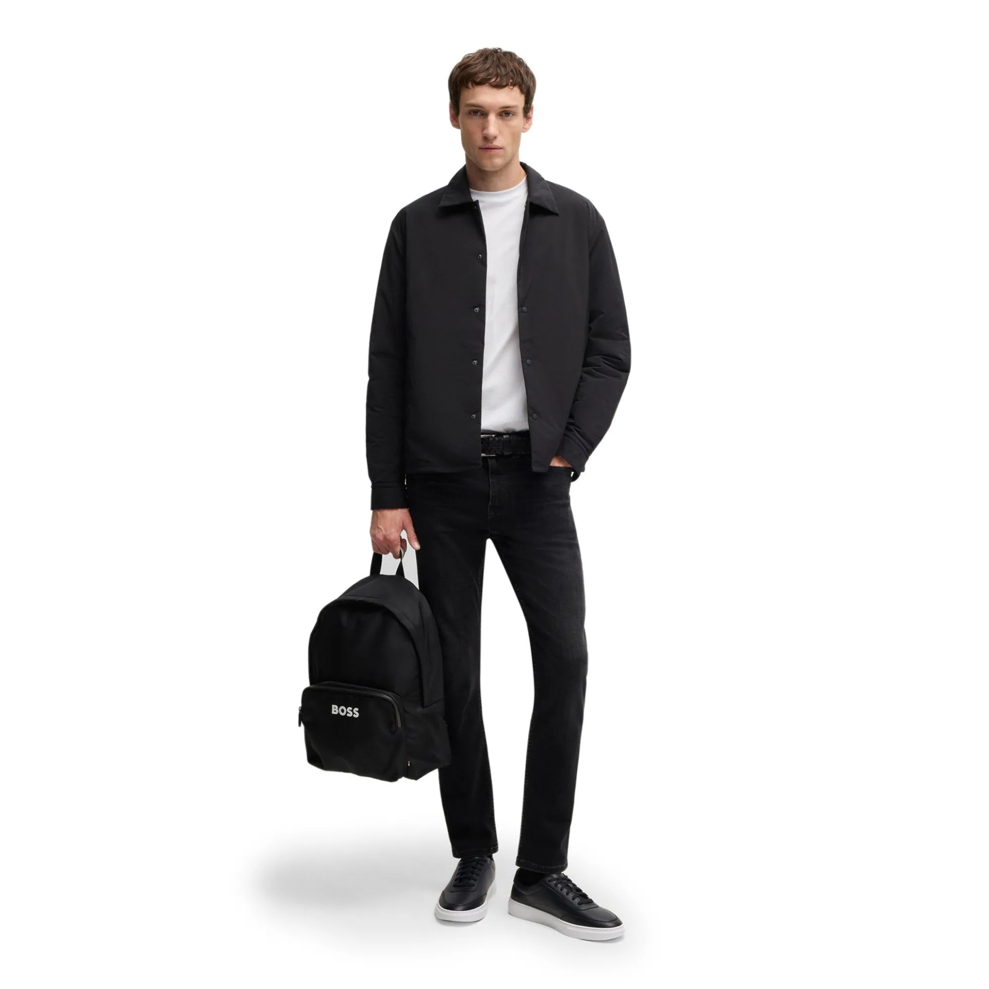 BOSS Mochilas Catch_3.0_Backpack 001 NEGRO