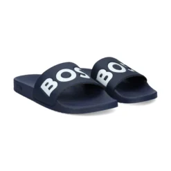 BOSS Sandalias de Hombre Aryeh_Slid_npvlg 405-Dark Blue