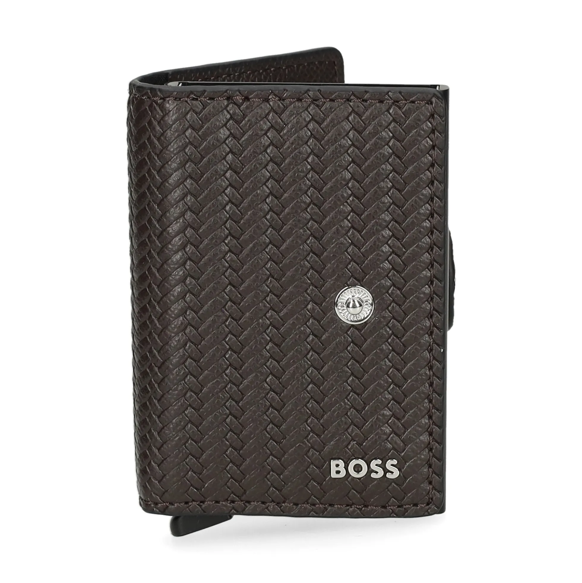 BOSS Tarjetero Daxter_W_Secrid 207 Dark Brown