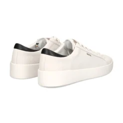 BOSS Zapatillas de Hombre Belwar_Tenn_tb 121-Open White