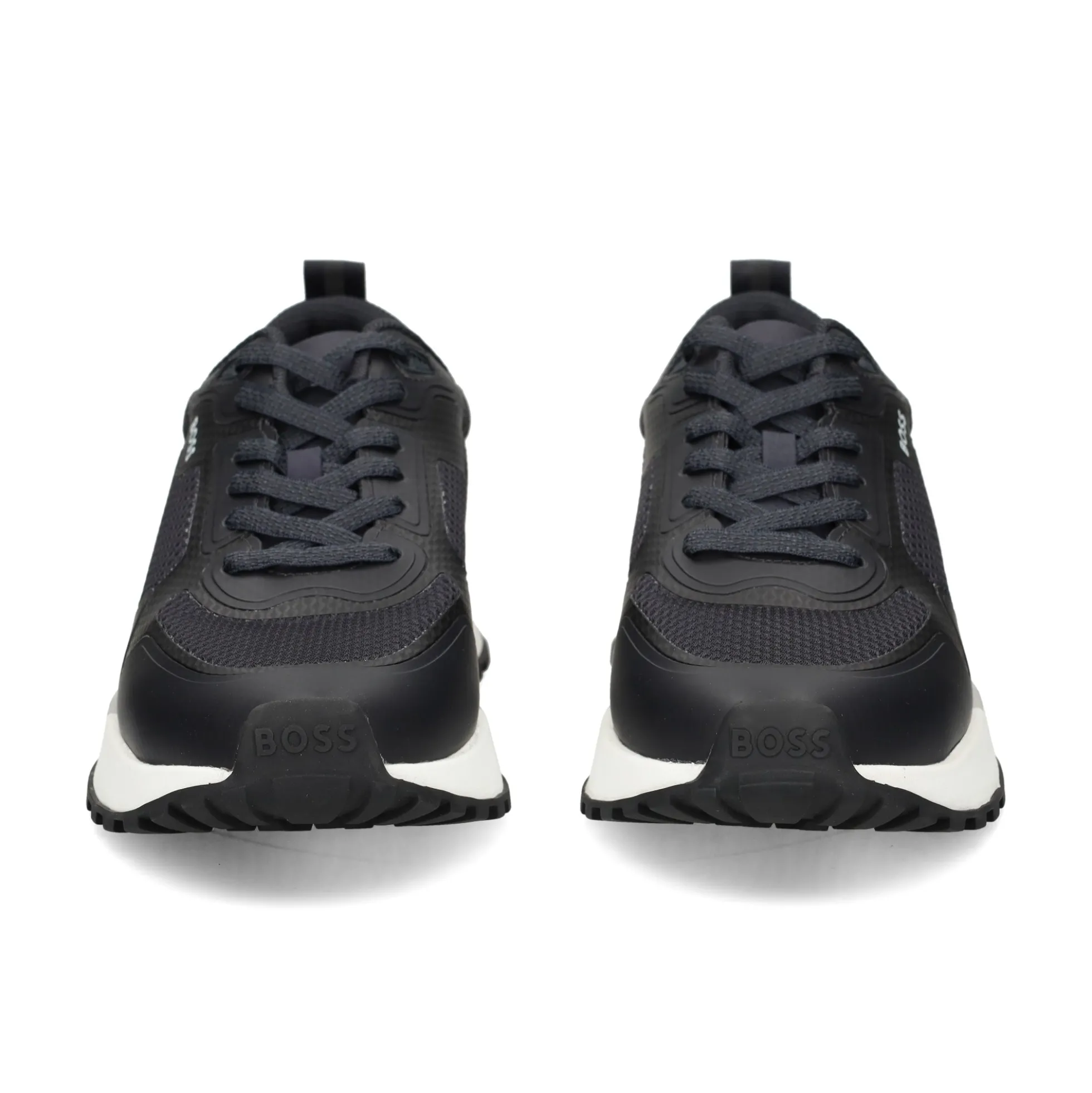 BOSS Zapatillas de Hombre Jonah_Runn_meth (286595) 406 DARK BLUE