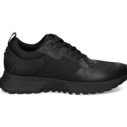 BOSS Zapatillas de Hombre Jonah_Runn_meth 009 NEGRO