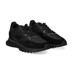 BOSS Zapatillas de Hombre Jonah_Runn_mxmnN 005 BLACK