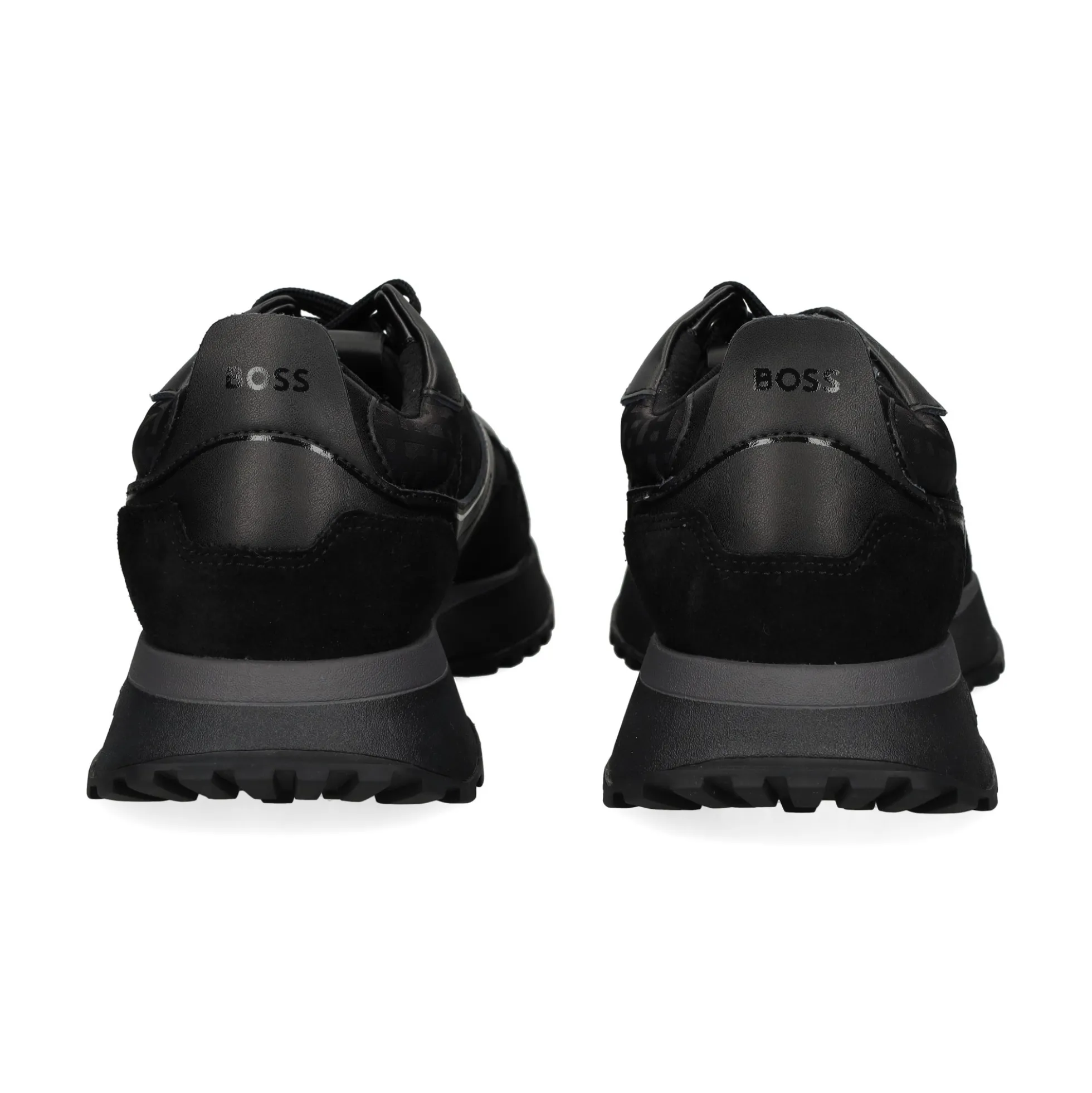 BOSS Zapatillas de Hombre Jonah_Runn_mxmnN 005 BLACK