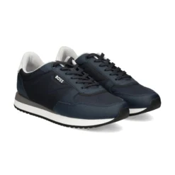 BOSS Zapatillas de Hombre Kai_Runn_nyrb 401-Dark Blue