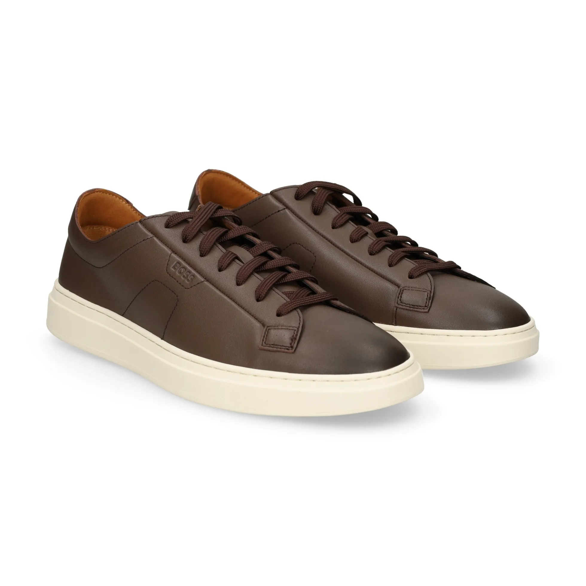 BOSS Zapatillas de Hombre Kieran_Tenn_bustd 10275985 201 DARK BROWN