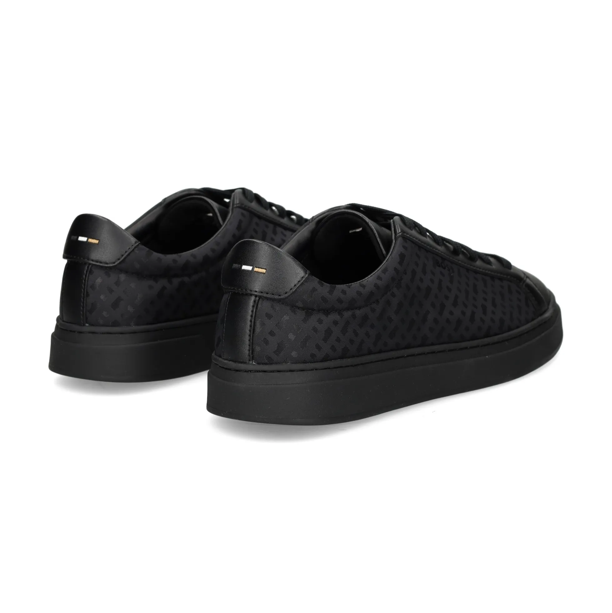 BOSS Zapatillas de Hombre Kieran_Tenn_nymn 005 BLACK