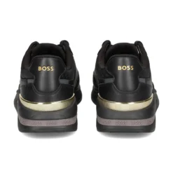 BOSS Zapatillas de Hombre Kurt_Runn_mnmx 007 NEGRO