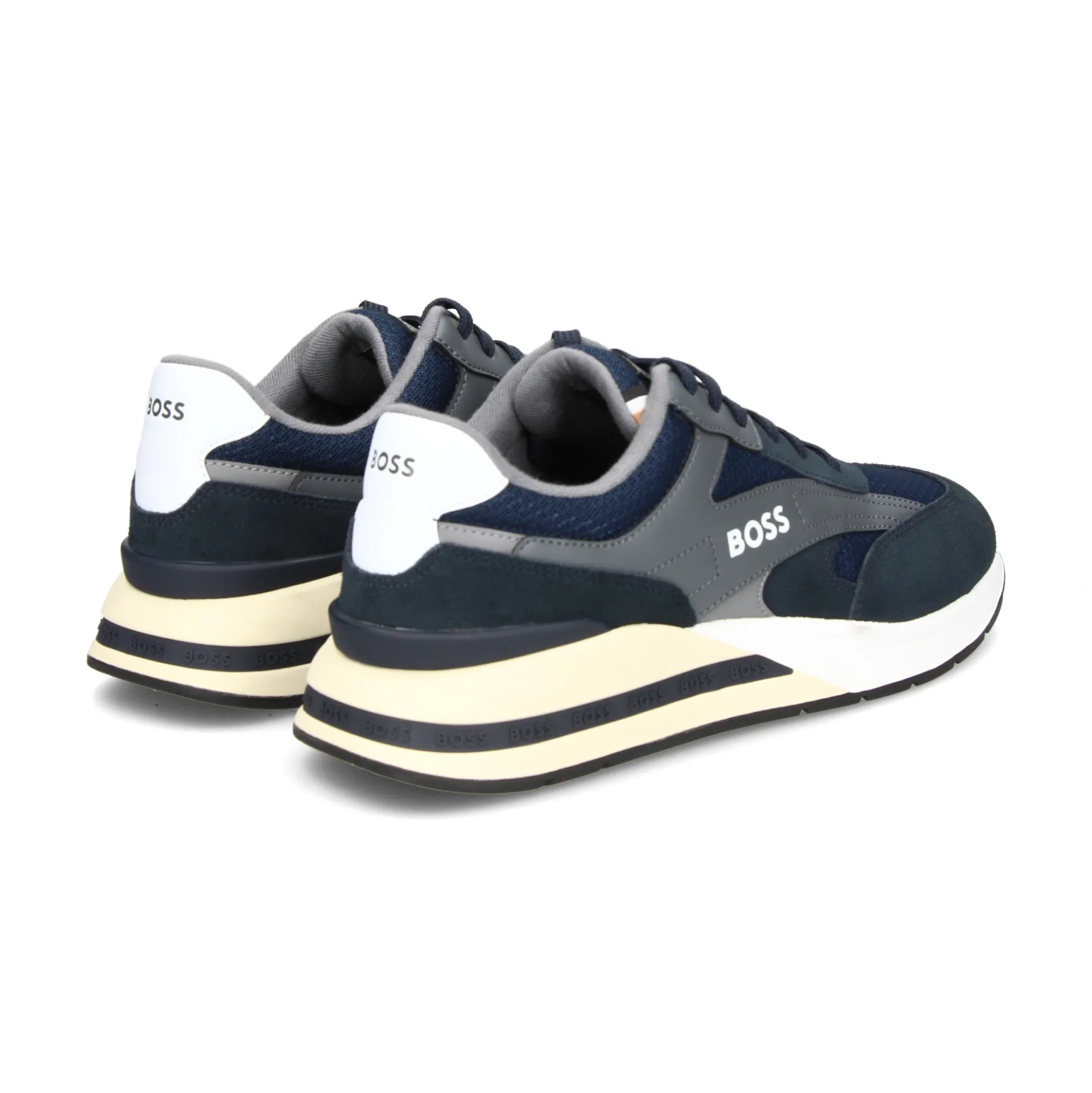 BOSS Zapatillas de Hombre Kurt_Runn_sdme 402 - DARK BLUE