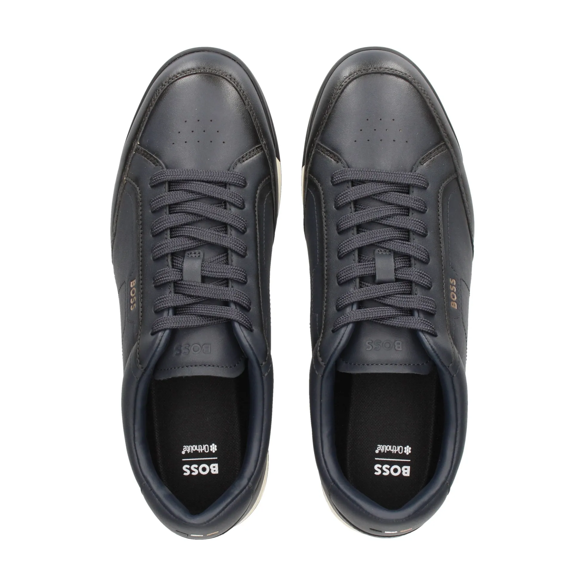 BOSS Zapatillas de Hombre Nitan_Lowp_bu 401 DARK BLUE