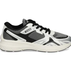 BOSS Zapatillas de Hombre Owen_Runn_memt 041 SILVER