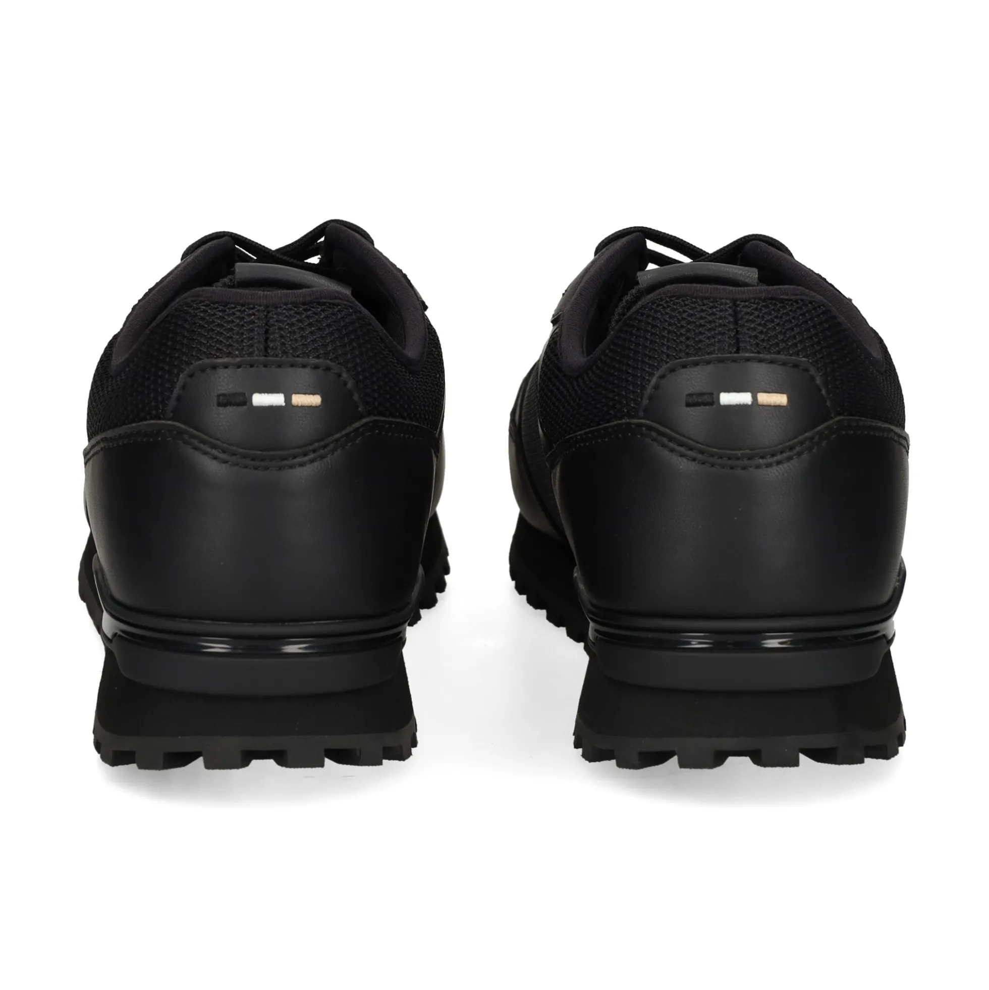 BOSS Zapatillas de Hombre Parkour-L_Runn_methn 102779 005 BLACK