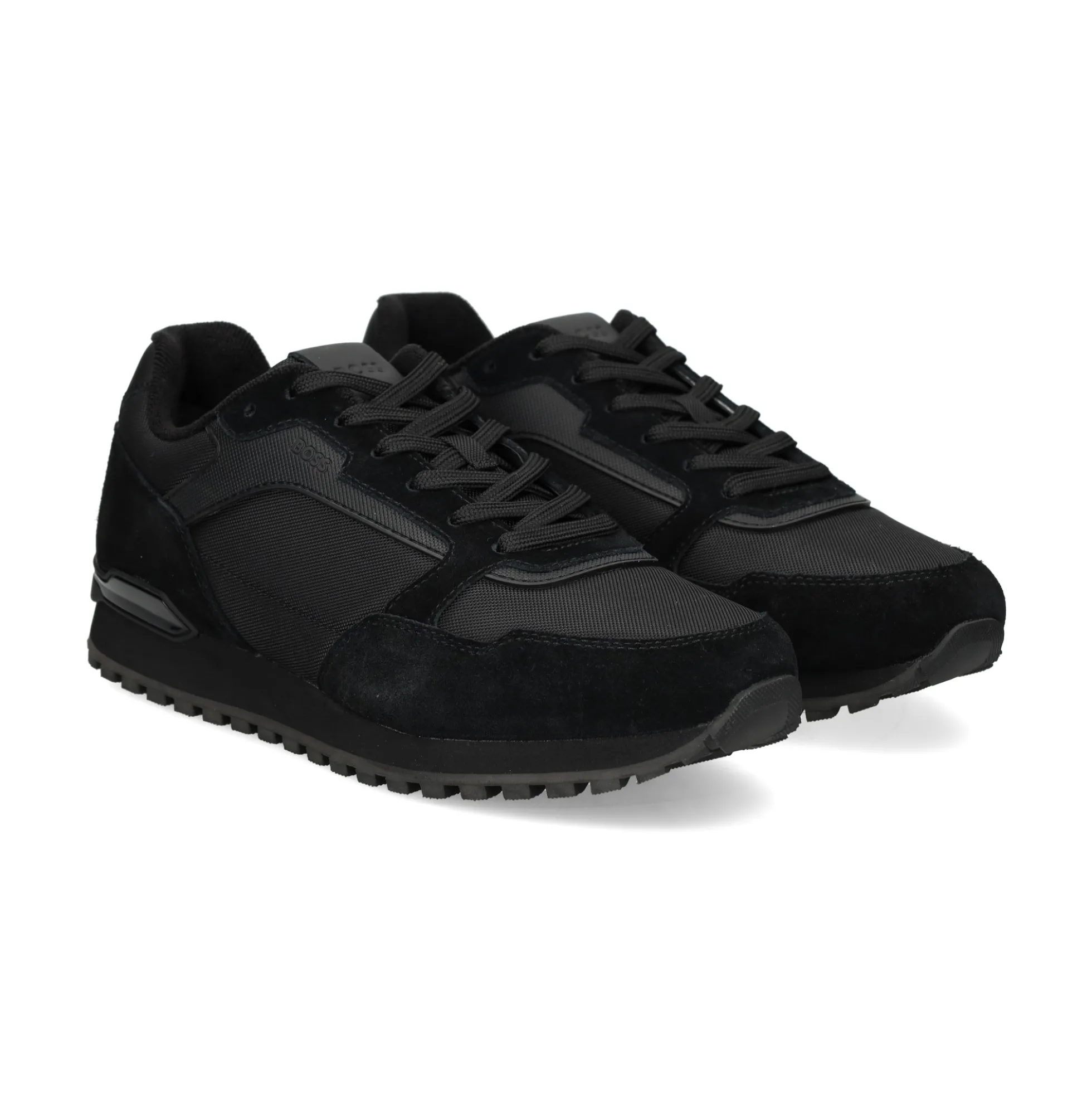 BOSS Zapatillas de Hombre Parkour-L_Runn_sdnyt 005 BLACK