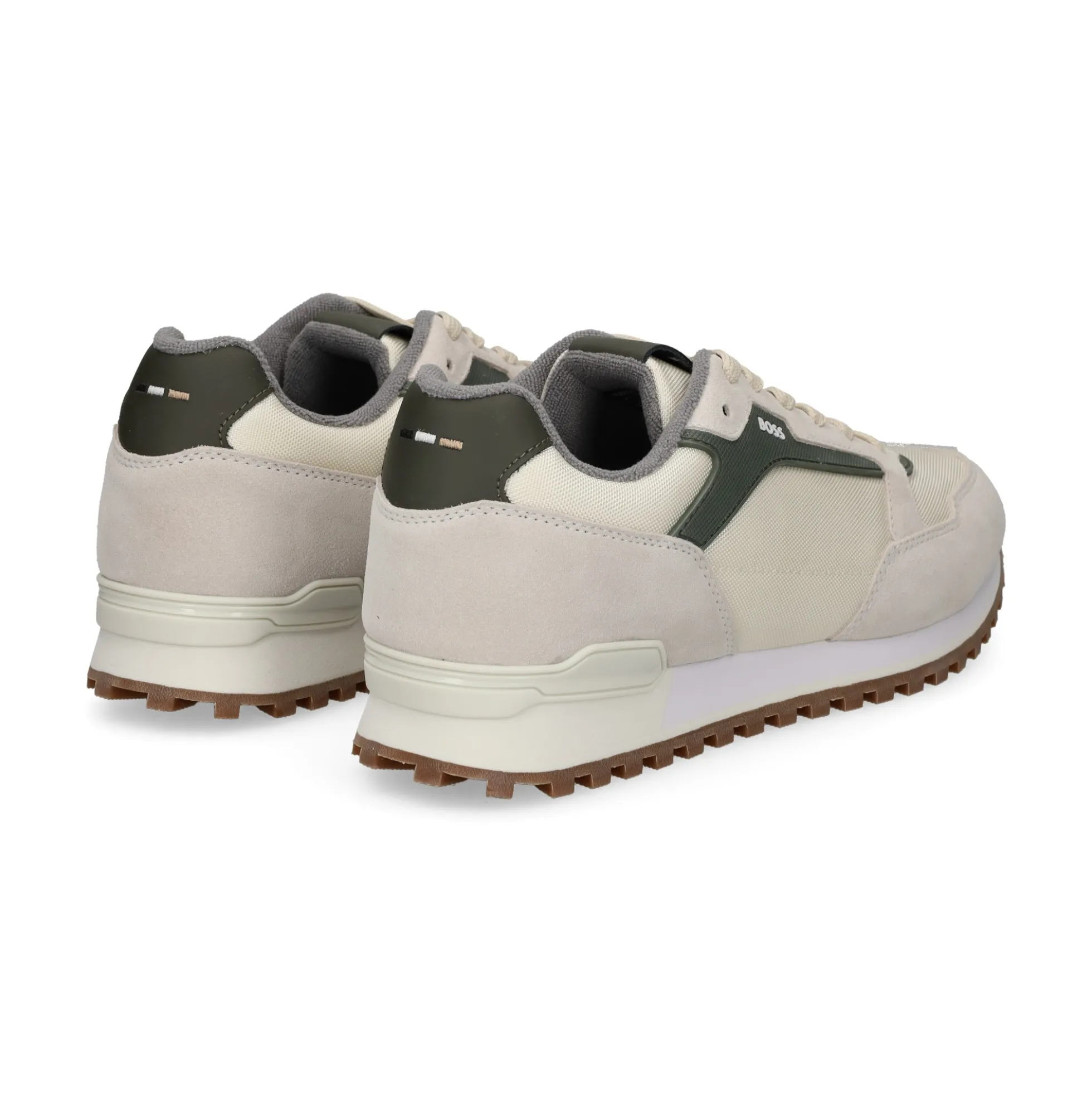 BOSS Zapatillas de Hombre Parkour-L_Runn_sdnyt 273 Light Beige