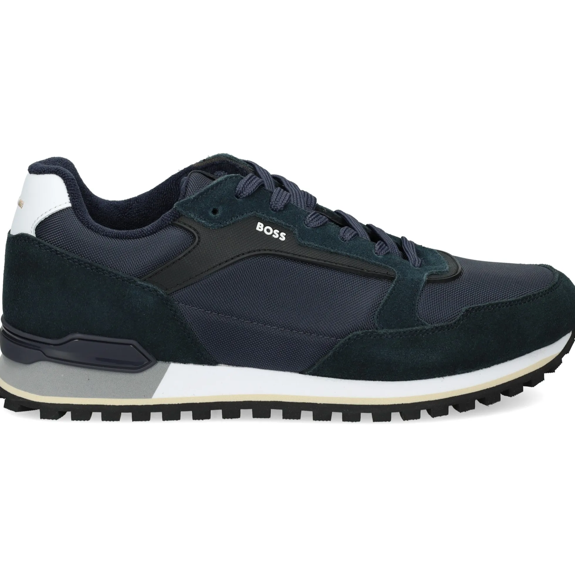 BOSS Zapatillas de Hombre Parkour-L_Runn_sdnyt 401 DARK BLUE