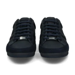 BOSS Zapatillas de Hombre Saturn_Lowp_lux4 A 401 DARK BLUE