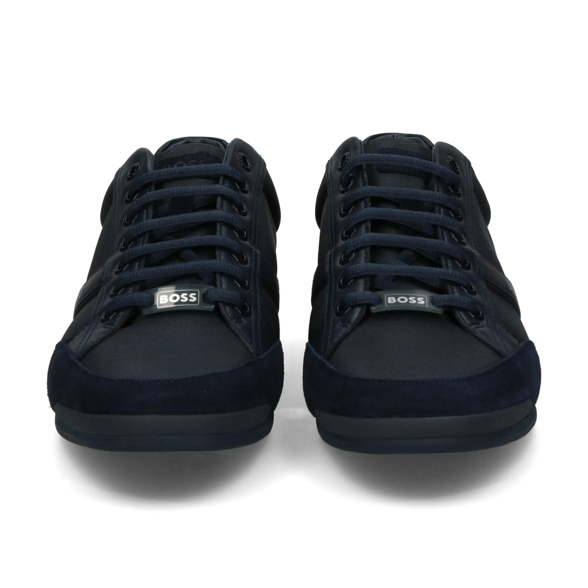 BOSS Zapatillas de Hombre Saturn_Lowp_lux4 A 401 DARK BLUE
