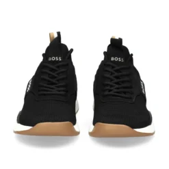 BOSS Zapatillas de Hombre Titanium_Runn_knst_N 014 Charcoal