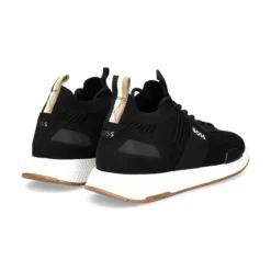 BOSS Zapatillas de Hombre Titanium_Runn_knst_N 014 Charcoal