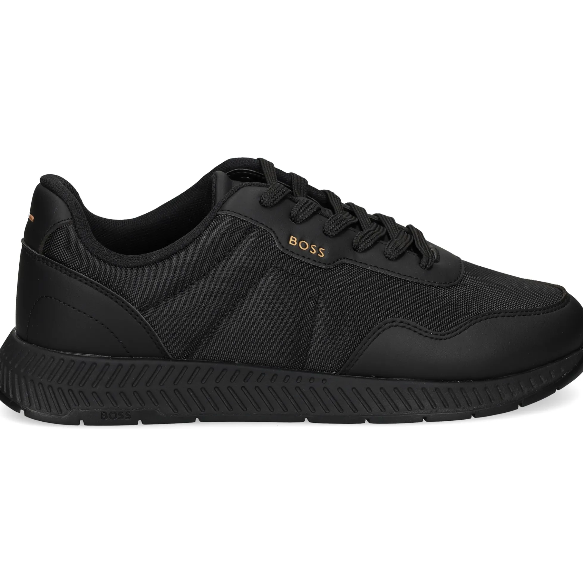 BOSS Zapatillas de Hombre Titanium_Runn_nypuN 005 BLACK