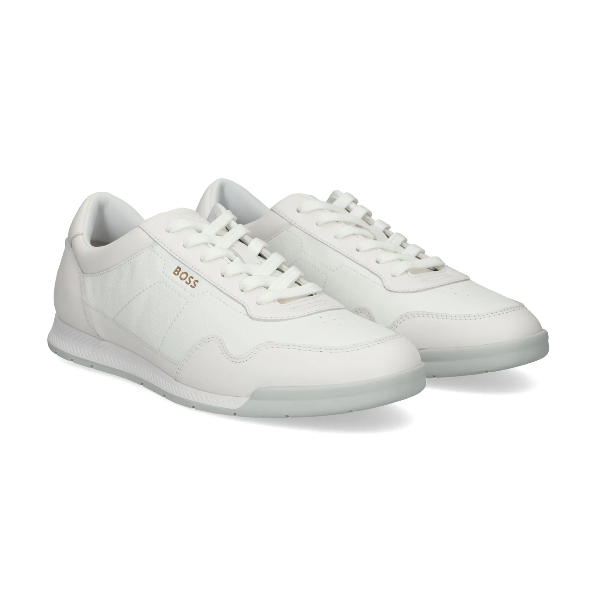 BOSS Zapatillas de Hombre Titanium SL_ltgrpu 100-White