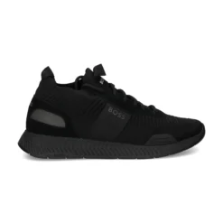 BOSS Zapatillas de Hombre Titanium_Runn_knstA 001 NEGRO