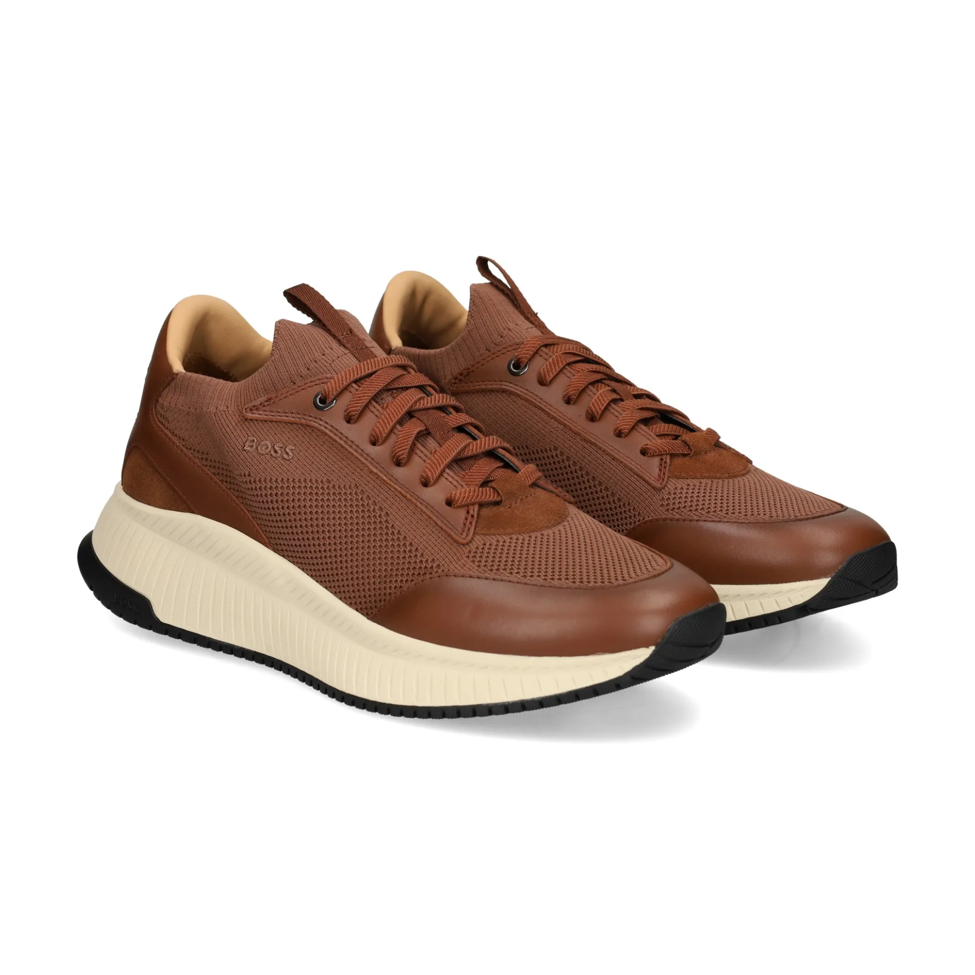 BOSS Zapatillas de Hombre TTNM EVO_Slon_knbult 102630 214 Medium Brow