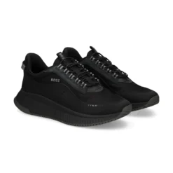 BOSS Zapatillas de Hombre TTNM EVO_Runn_menutp 005 BLACK
