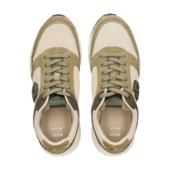 BOSS Zapatillas de Hombre Vinston_Runn_sdmeBB 1027484 360 Open Green